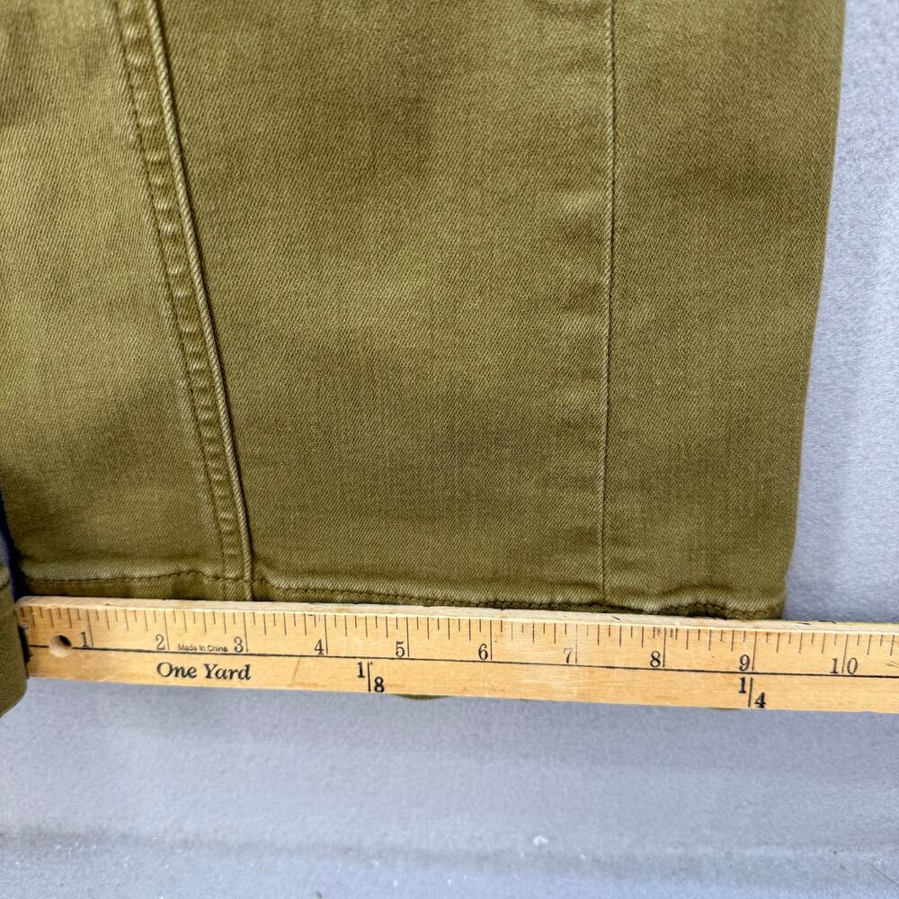Pilcro and the Letterpress Jeans Women's 24 (0) Olive High-Rise Trouser Bootcut - Picture 13 of 14